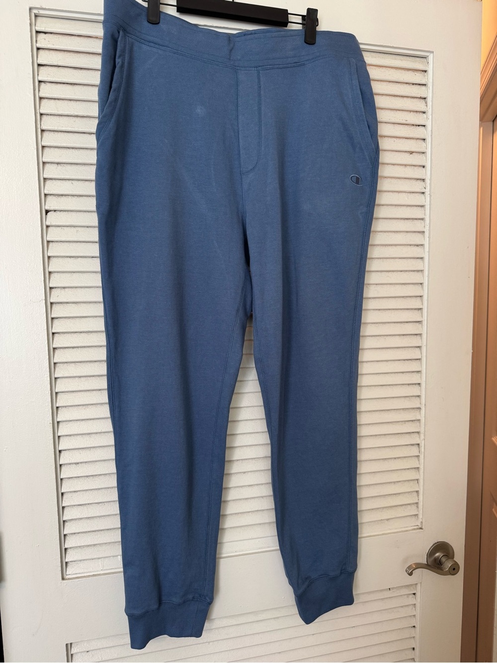 Champion Men's Blue Jogger Sweatpants